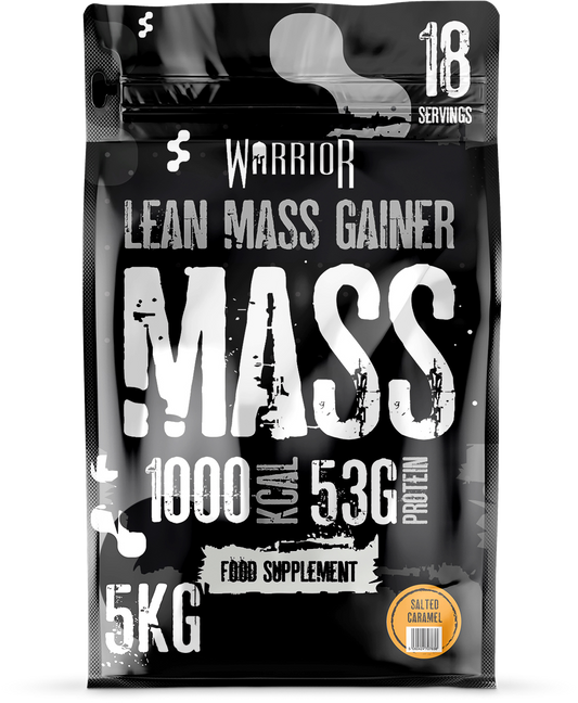 Warrior Mass Gainer Protein Powder 5kg - Salted Caramel