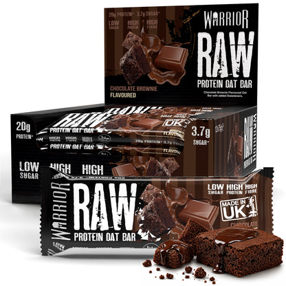 Warrior RAW Protein Bar - 12 x 75g Bars