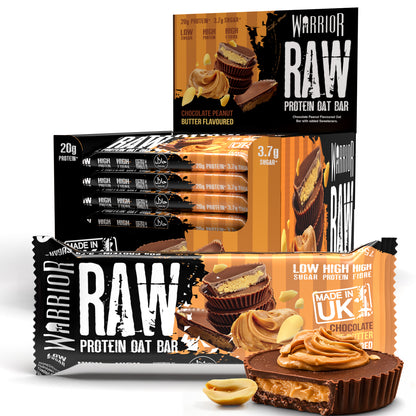 Warrior RAW Protein Bar - 24 x 75g Bars