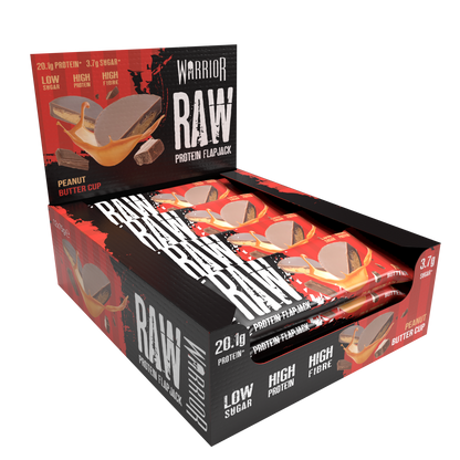 Warrior RAW Protein Flapjack - 12 Bars