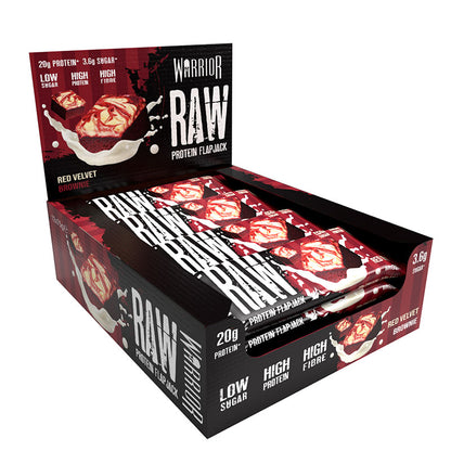 Warrior RAW Protein Flapjack - 12 Bars