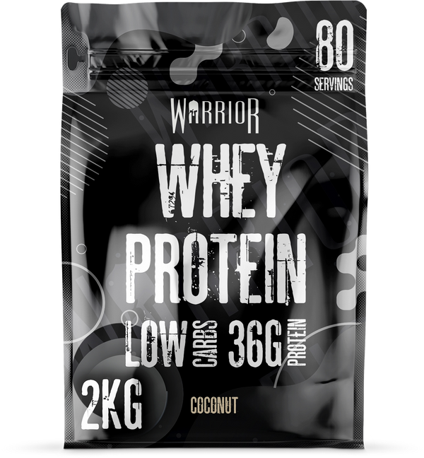 Warrior Whey Protein Powder – 2kg | High Protein Shake for Muscle Growth & Recovery UK