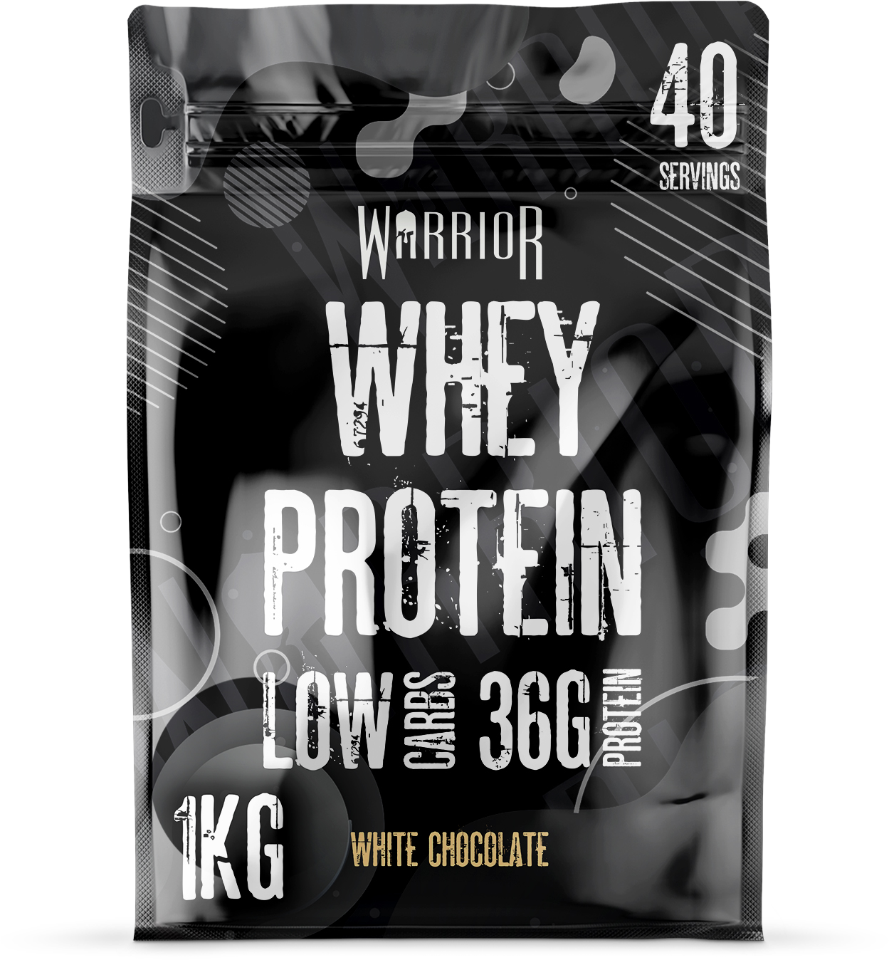 Warrior Whey Protein Powder 1kg - White Chocolate