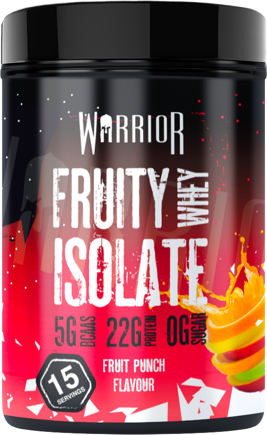 Warrior Fruity Clear Whey Isolate - 375g (15 Servings) - Fruit Punch