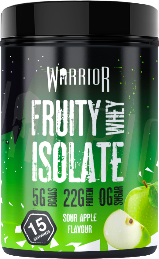 Warrior Fruity Clear Whey Isolate - 375g (15 Servings) - Sour Apple