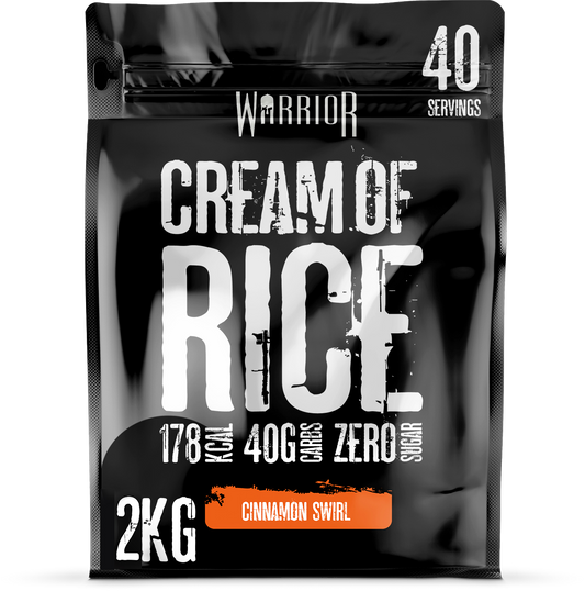 Warrior Cream of Rice - 2kg - Cinnamon Swirl