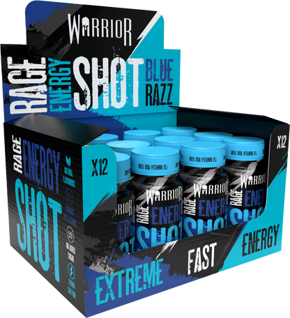 Warrior Rage Pre-Workout Energy Shots