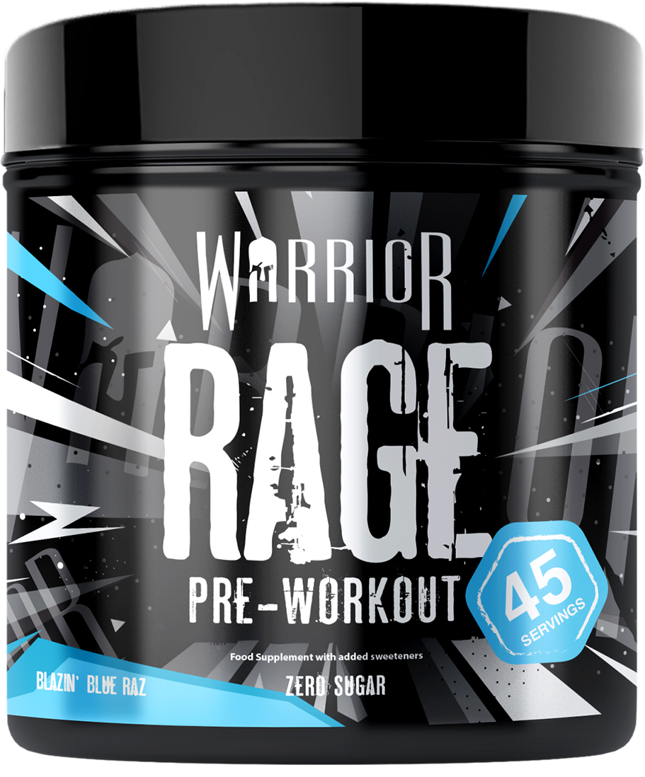 Warrior Rage Pre-Workout Powder - 392g (45 Servings)