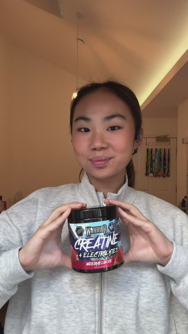 Customer video review of Warrior Creatine Plus Electrolytes