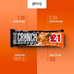 Warrior Crunch Mini 24x Protein Bars - Low Sugar, Low Carb, Low Calorie