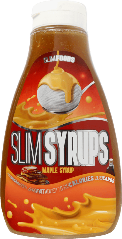 Slim Foods Zero Calories Sugar Free Syrup - 425ml - Short BBE