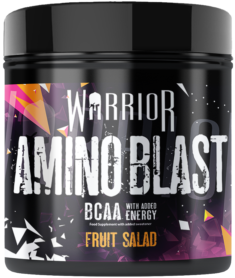 Warrior Amino Blast - 270g (30 Servings) - Blazin' Blue Razz