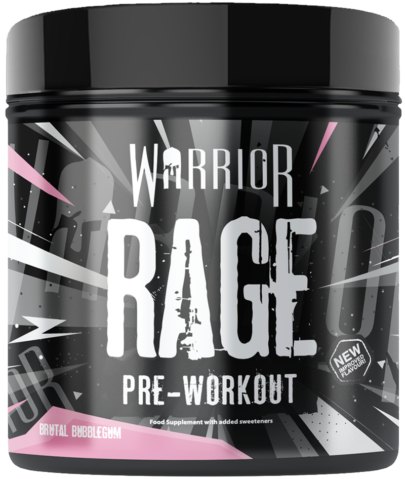 Warrior RAGE Pre-Workout - 392g (45 Servings) - Blazin' Berry