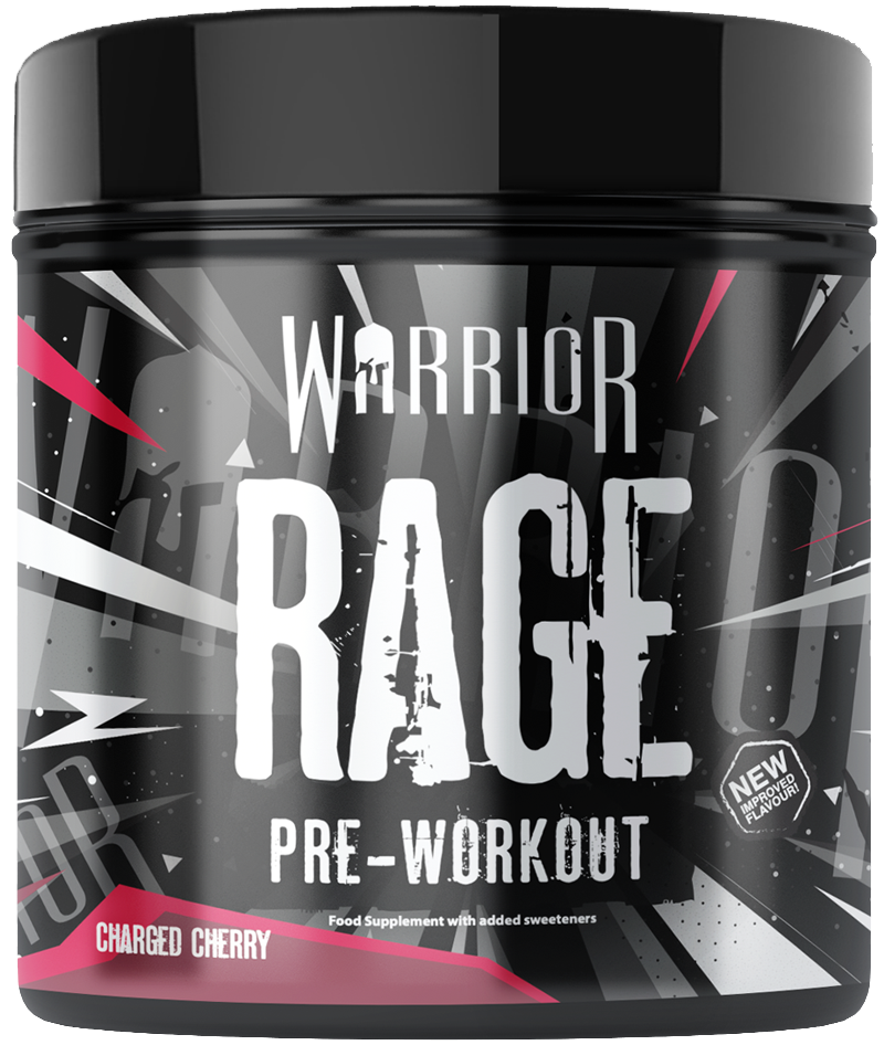 Warrior RAGE Pre-Workout - 392g (45 Servings) - Blazin' Berry