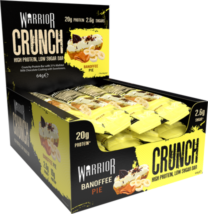 Warrior Crunch Protein Bars 12 x 64g