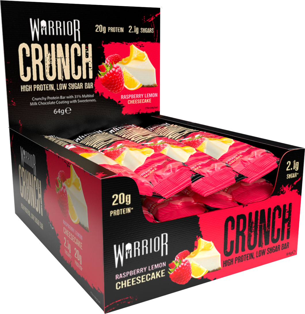 Warrior CRUNCH Protein Bar - 12 Bars