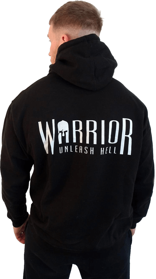 Warrior Hoodie - Jet Black