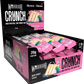 Warrior Crunch White Chocolate protein bar wrapper, showing High Protein, Low Sugar and Halal Certified badges.